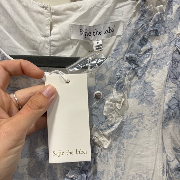 NWT Sofie The Label Asymmetrical Melody dress - Picture 7 of 10